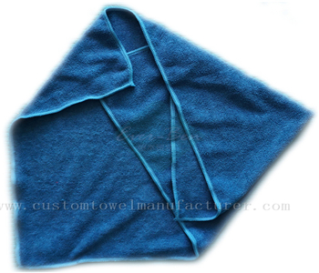 China Bulk Produce Dark Blue microfiber cloth set Supplier Bulk Custom Quick Dry Water absorbability Cloth Cleaning Rags Wholesaler